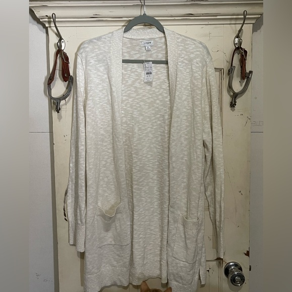 J. Crew Sweaters - J. Crew Women's Light Cream Cardigan NWT